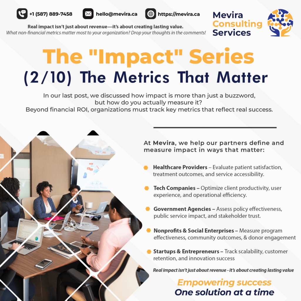Mevira Consulting Services Impact Series - 2