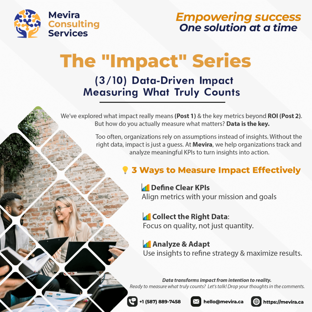 Mevira Consulting Services Impact Series - 3