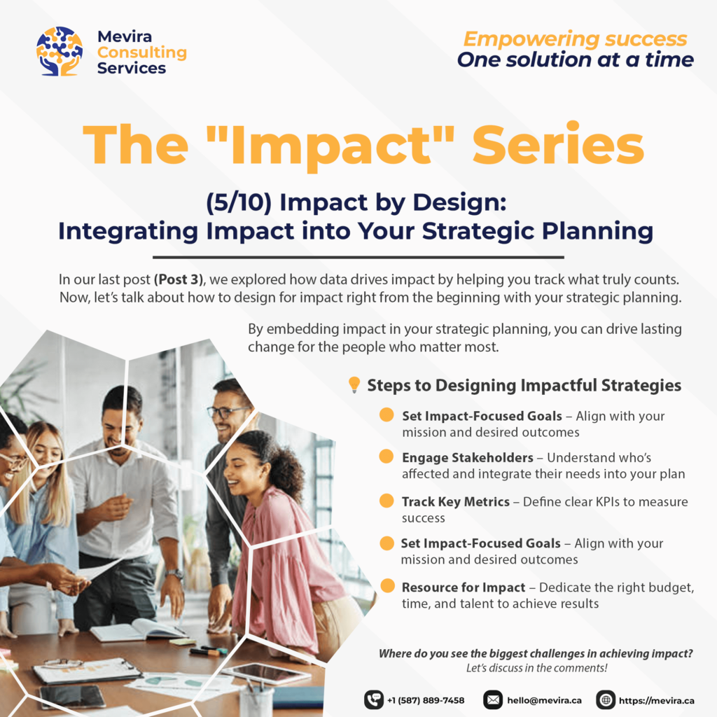 Mevira Consulting Services Impact Series - 5