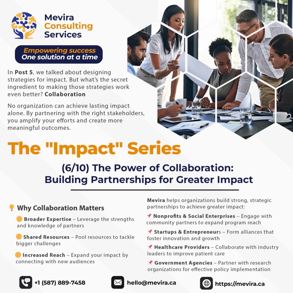 Mevira Consulting Services Impact Series - 6