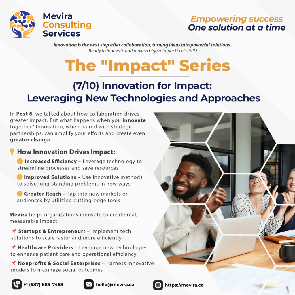 Mevira Consulting Services Impact Series - 7
